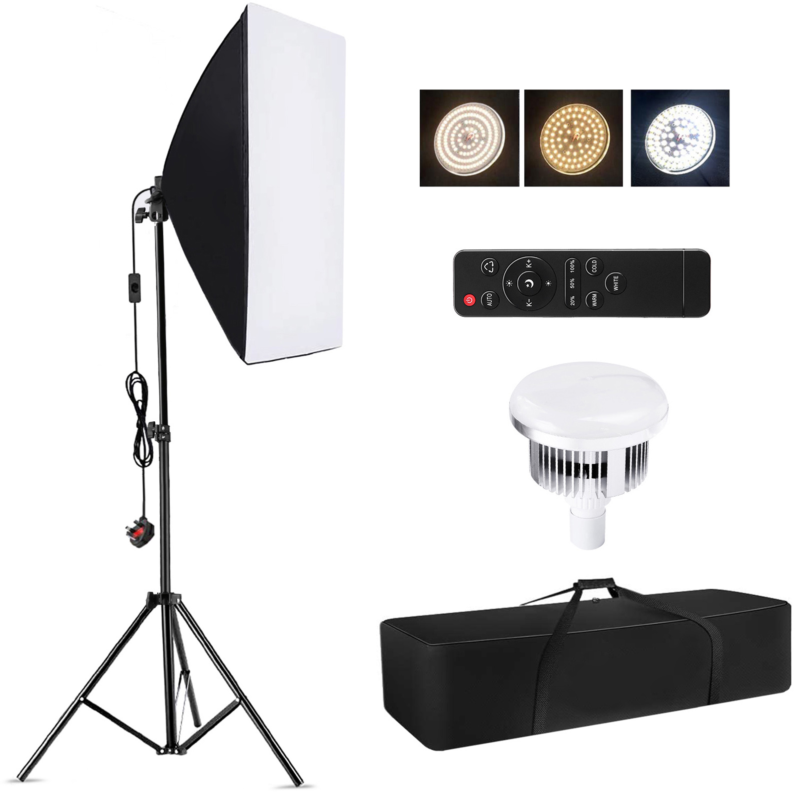 Photography Kit Pro - Camnoon Studio Fotoğrafçılık Işık Seti Softbox