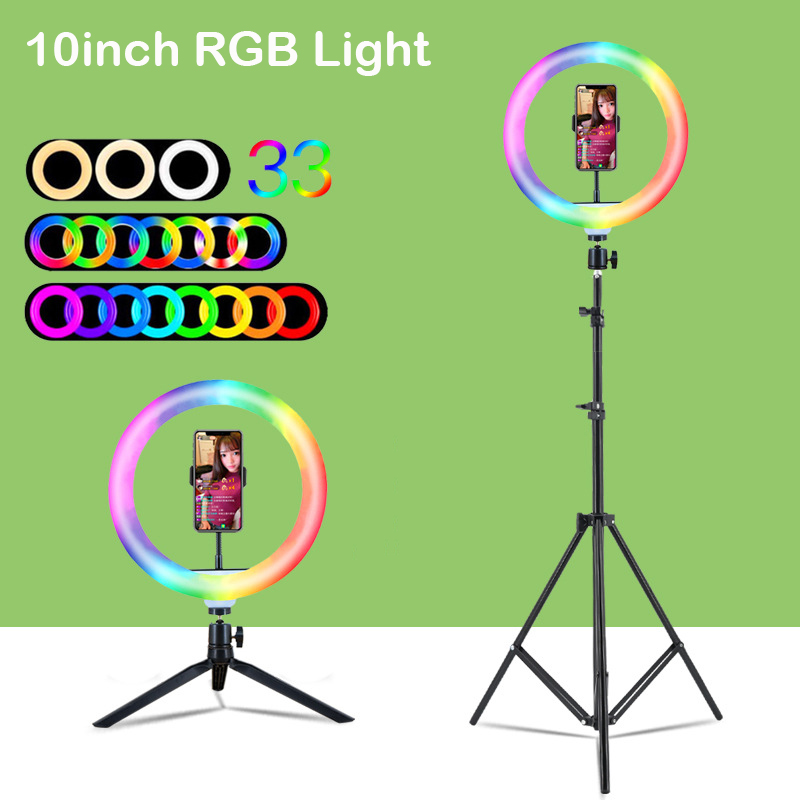 Photography Youtube - 10 inç 26cm RGB Halka Işık