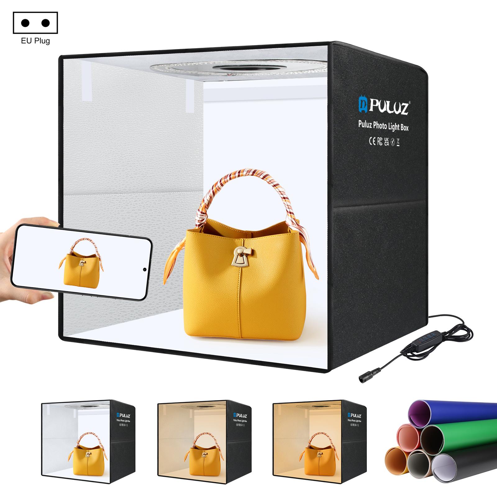 Photography Kit Pro - PULUZ 50cm Katlanabilir Taşınabilir Halka Işık