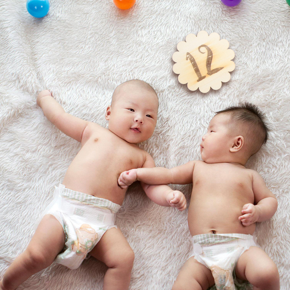 12 adet bebek doğum ayı kartla - Photography Of Memories incelemesi ve fiyatı