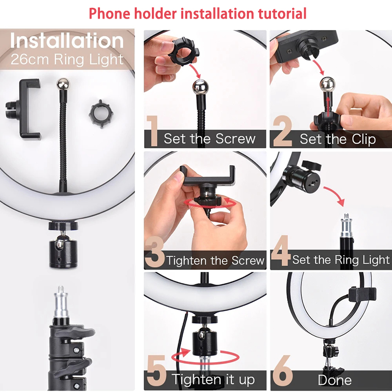 16/26/33cm Selfie Halka Işık F - Photography Kit Pro incelemesi ve fiyatı