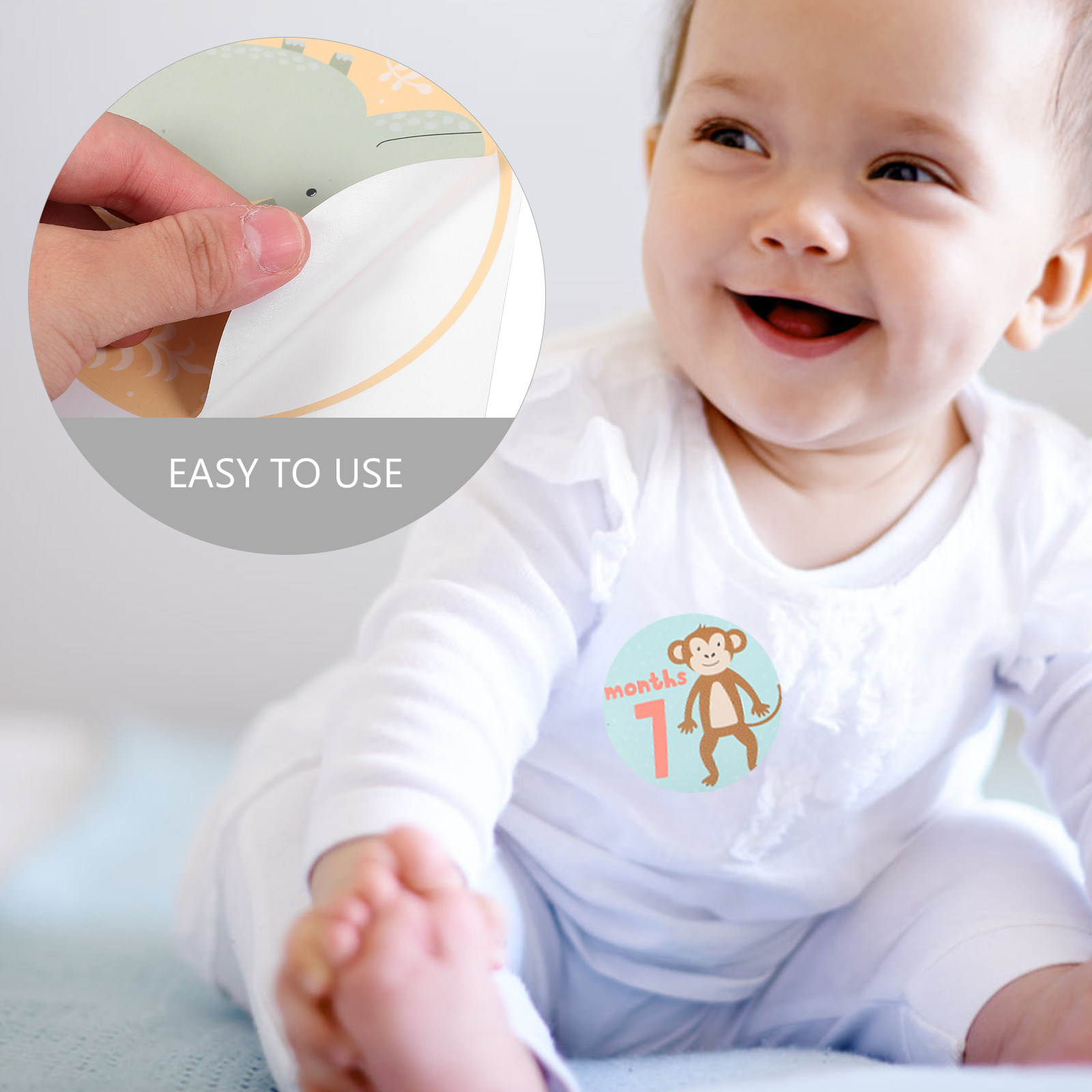 24 adet Bebek Ay Çıkartmaları  - Photography Of Memories incelemesi ve fiyatı