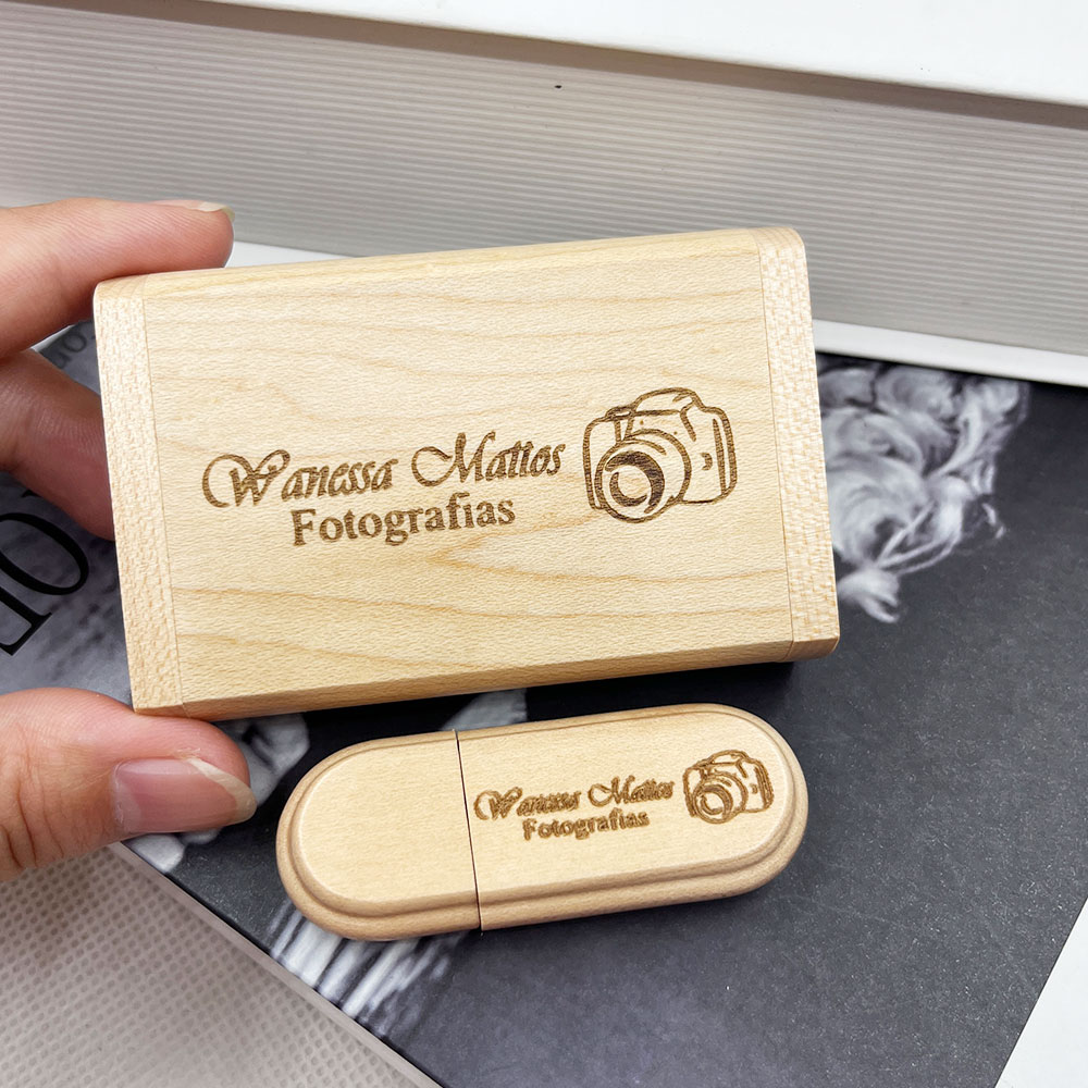 10 Adet/Lot Akçaağaç Ahşap USB - Photography Of Memories incelemesi ve fiyatı