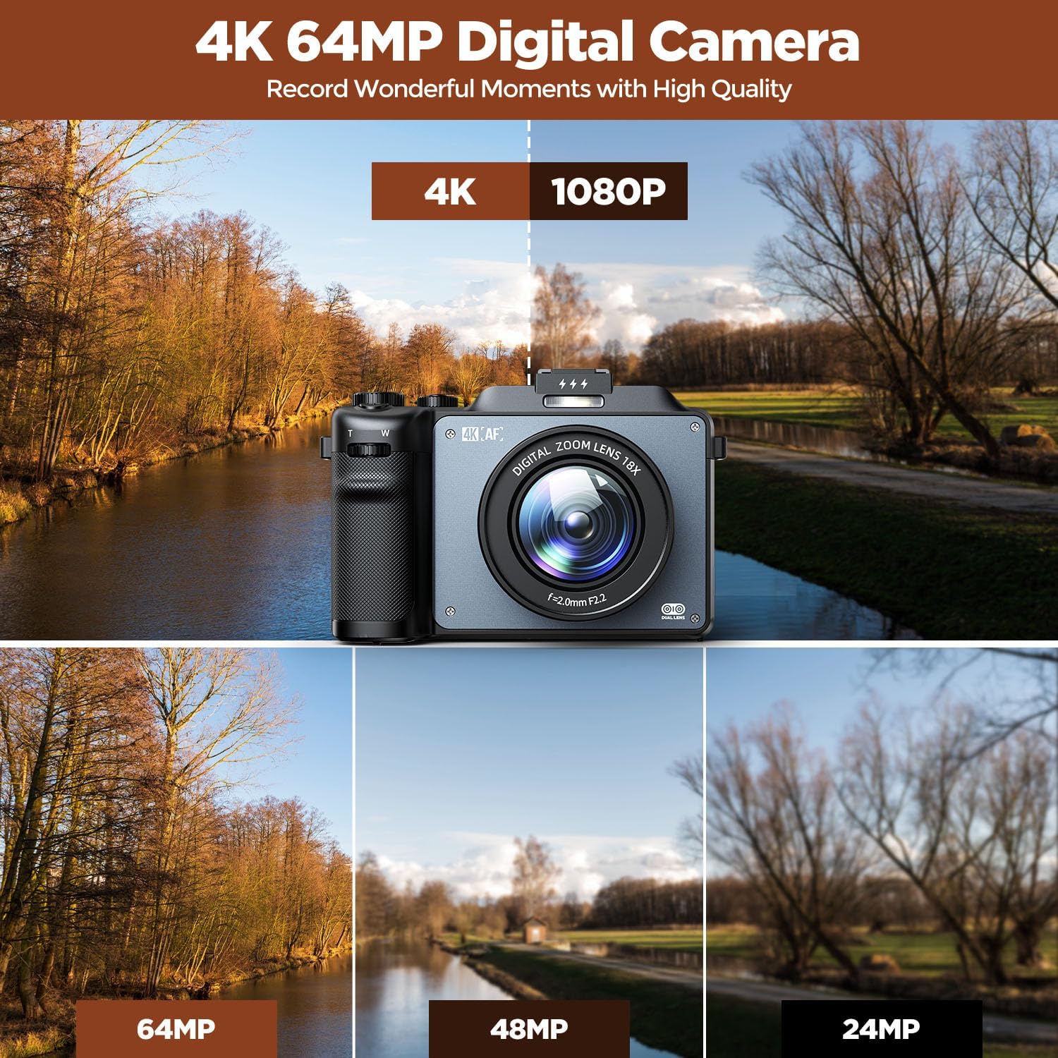 64MP Otomatik Odaklamalı 4K Vl - Photography Of Memories incelemesi ve fiyatı