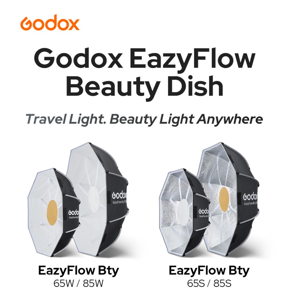 Godox EazyFlow Bty 65S/85S Kat - Beauty Dish Softbox incelemesi ve fiyatı