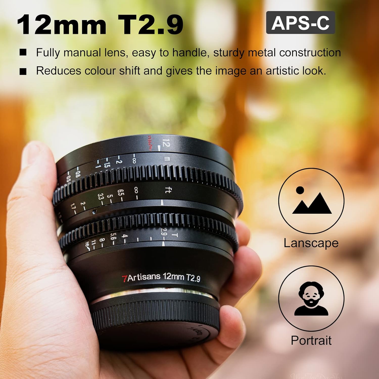 7artisans APS-C 12mm T2.9 Manu - Photography Still Life incelemesi ve fiyatı