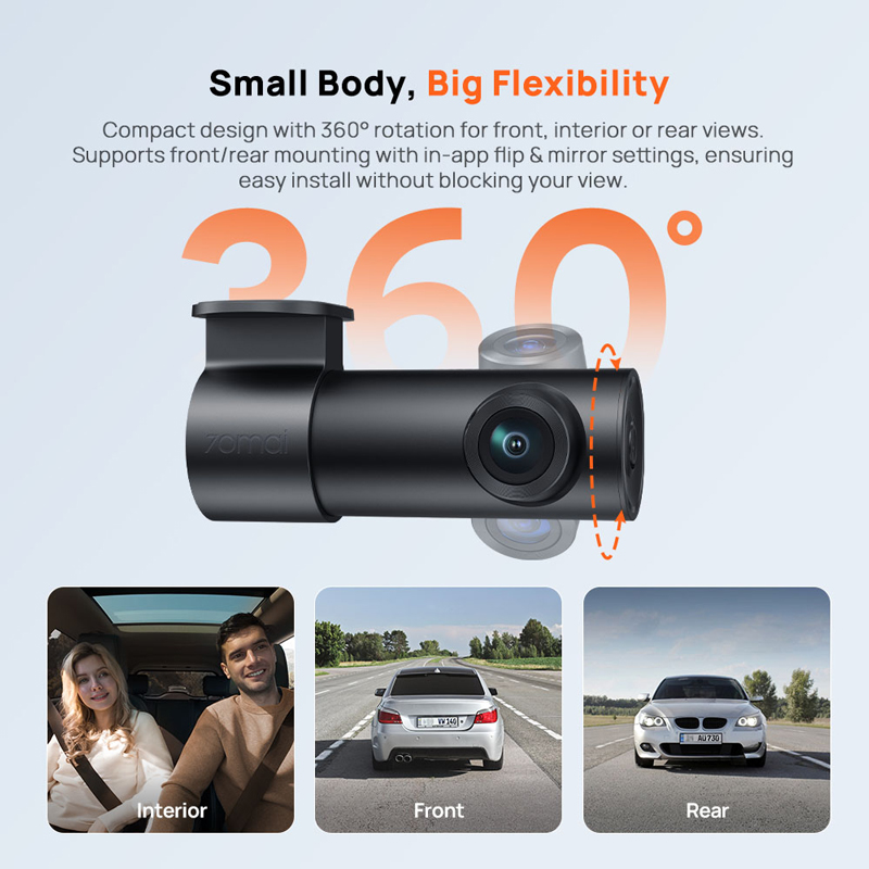 70mai M310 Plus 2K 1440P Araç  - Xiaomi Photography Kit incelemesi ve fiyatı
