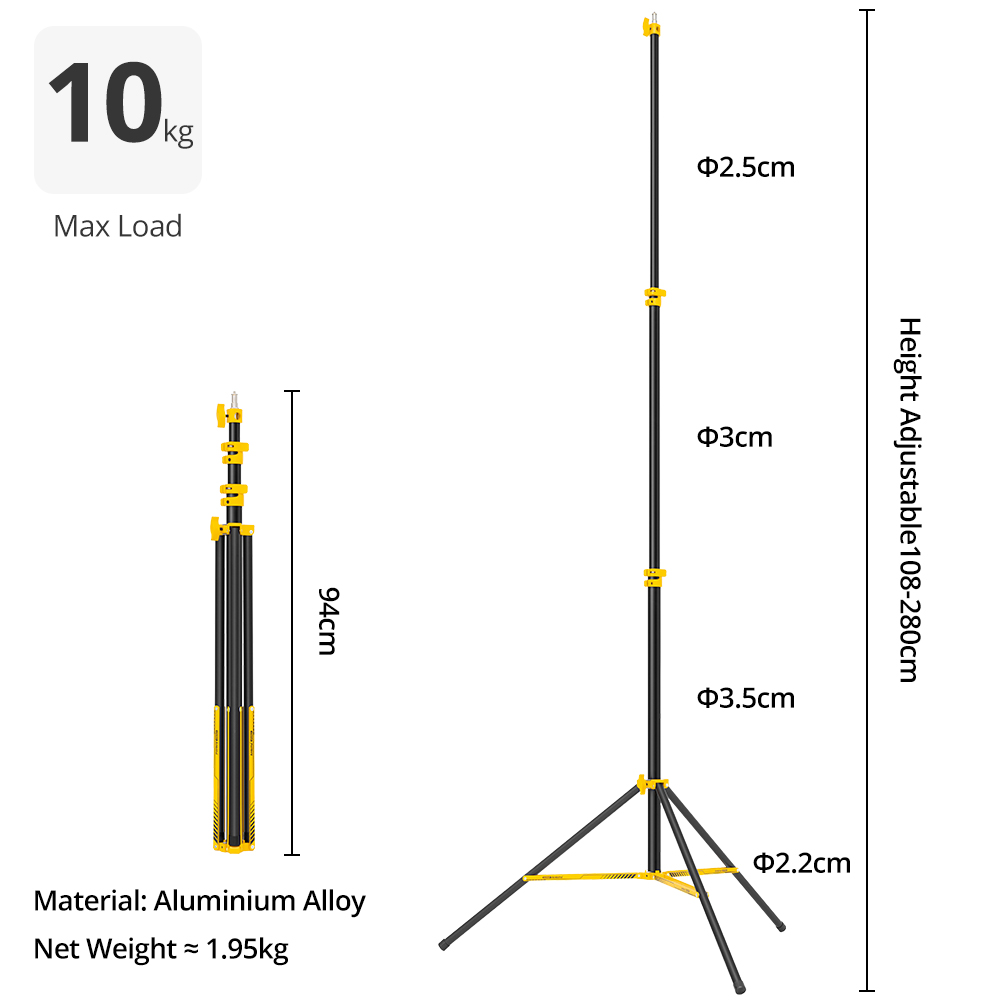 AMBITFUL GM280Y 280cm Profesyo - Photography Kit Pro incelemesi ve fiyatı