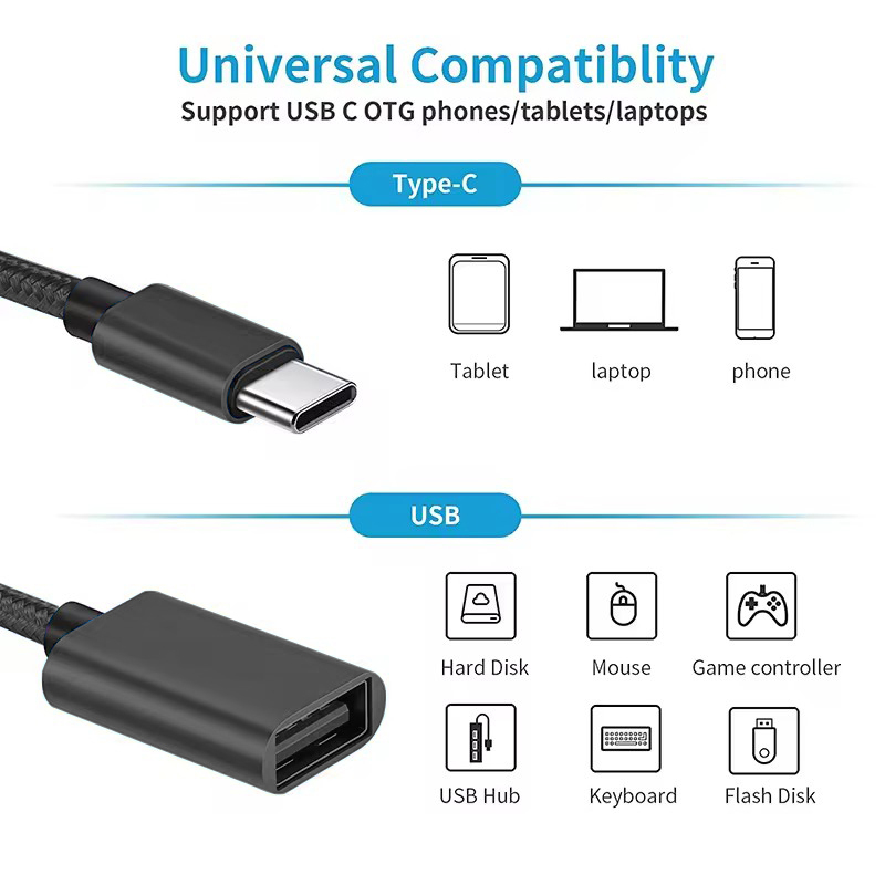 USB C - USB OTG Veri Kablosu A - Xiaomi Photography Kit incelemesi ve fiyatı